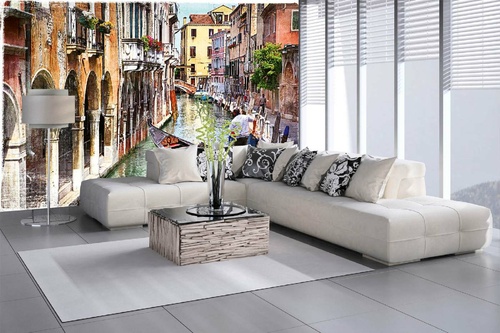Vlies Fototapete - Romantisches Venedig 375 x 250 cm